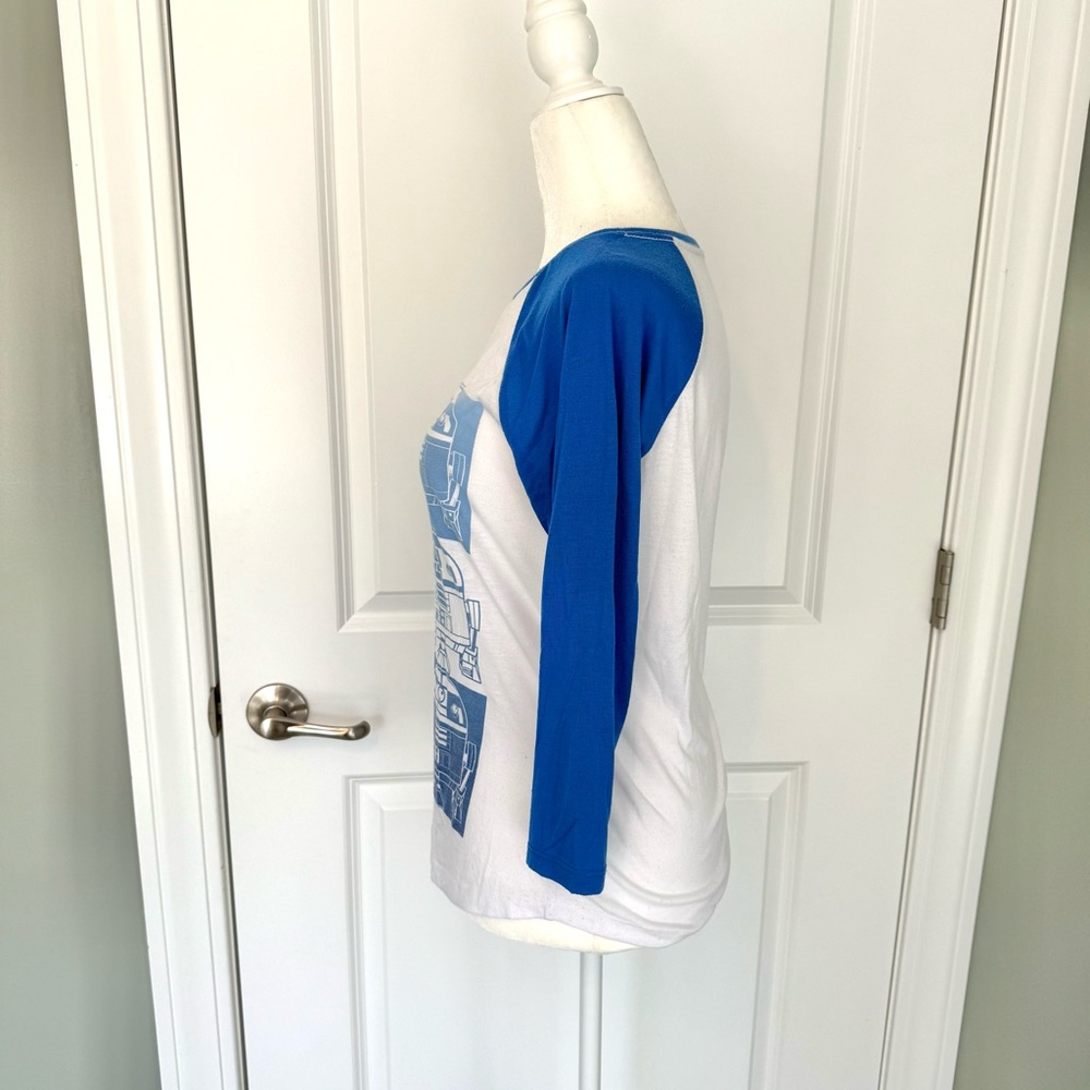 Star Wars R2-D2 Baseball Tee, M - Picture 4 of 6